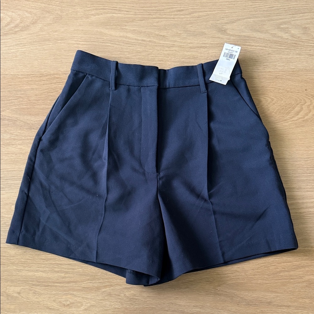 Abercrombie & Fitch Blue Tailored Shorts